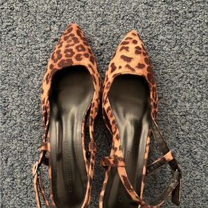 Stuart Weitzman Animal Print Heels